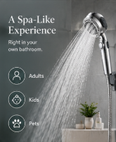 Aurevia™ 3-Mode High-Pressure Filtered Shower Head