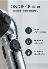 Aurevia™ 3-Mode High-Pressure Filtered Shower Head